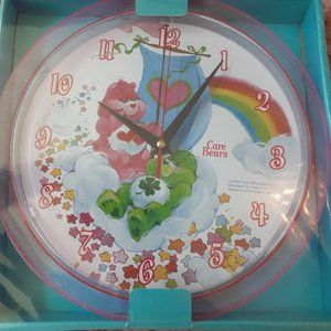 SALE!! Brand New Vintage Care Bears Wall Clock